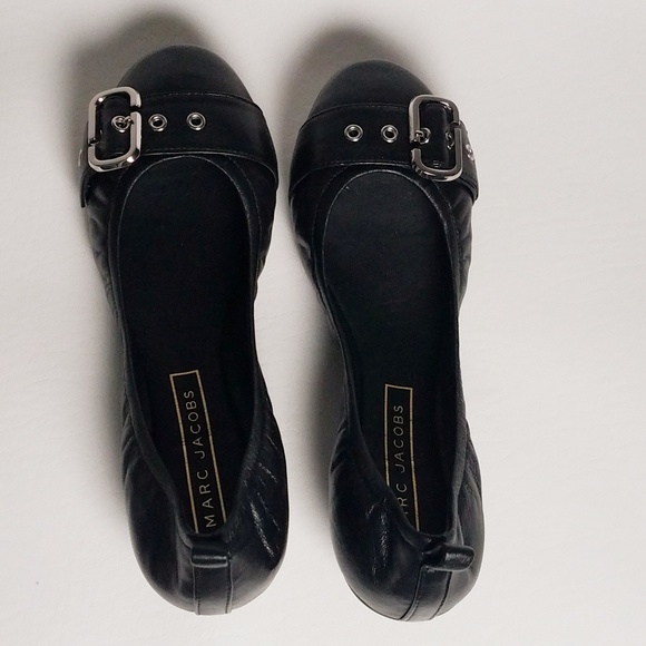 Marc Jacobs Black Ballet Flats - Picture 5 of 8